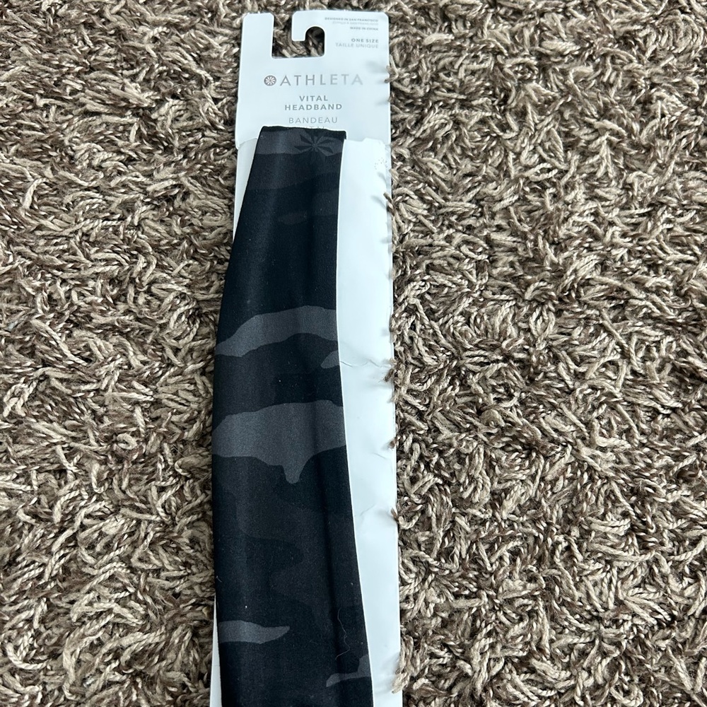 Athleta Black Headband